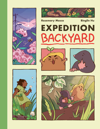 Book - Expedition Backyard: Exploring Nature from Country to City (A Graphic Novel) by Rosemary Mosco (Hardback)