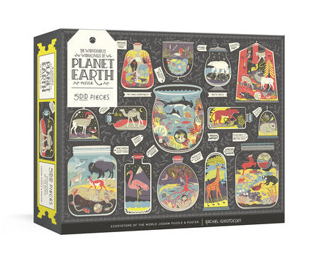 Puzzle - The Wondrous Workings of Planet Earth by Rachel Ignotofsky (500 pieces)