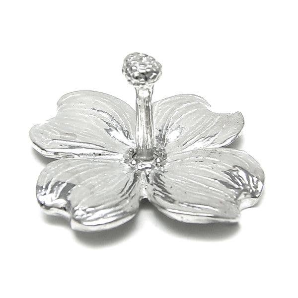 Ring Holder - Pewter Dogwood Flower