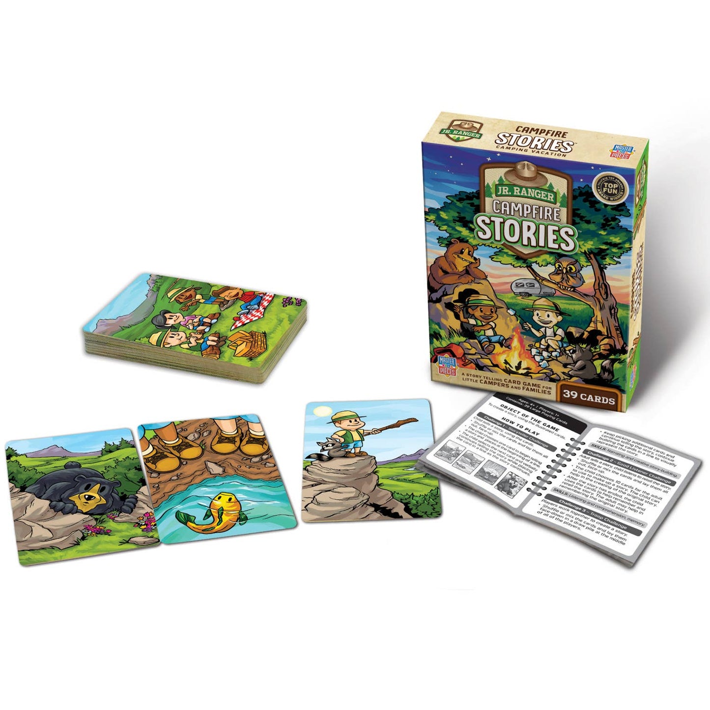 Kid Games - Junior Ranger -  Campfire Stories Card Game