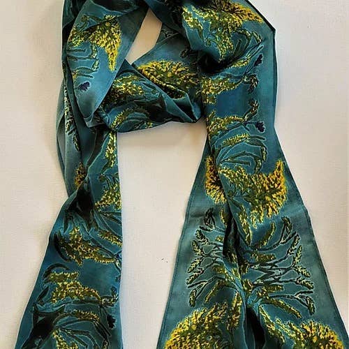 Scarf - Goldenrod (Silk 10" x 70")