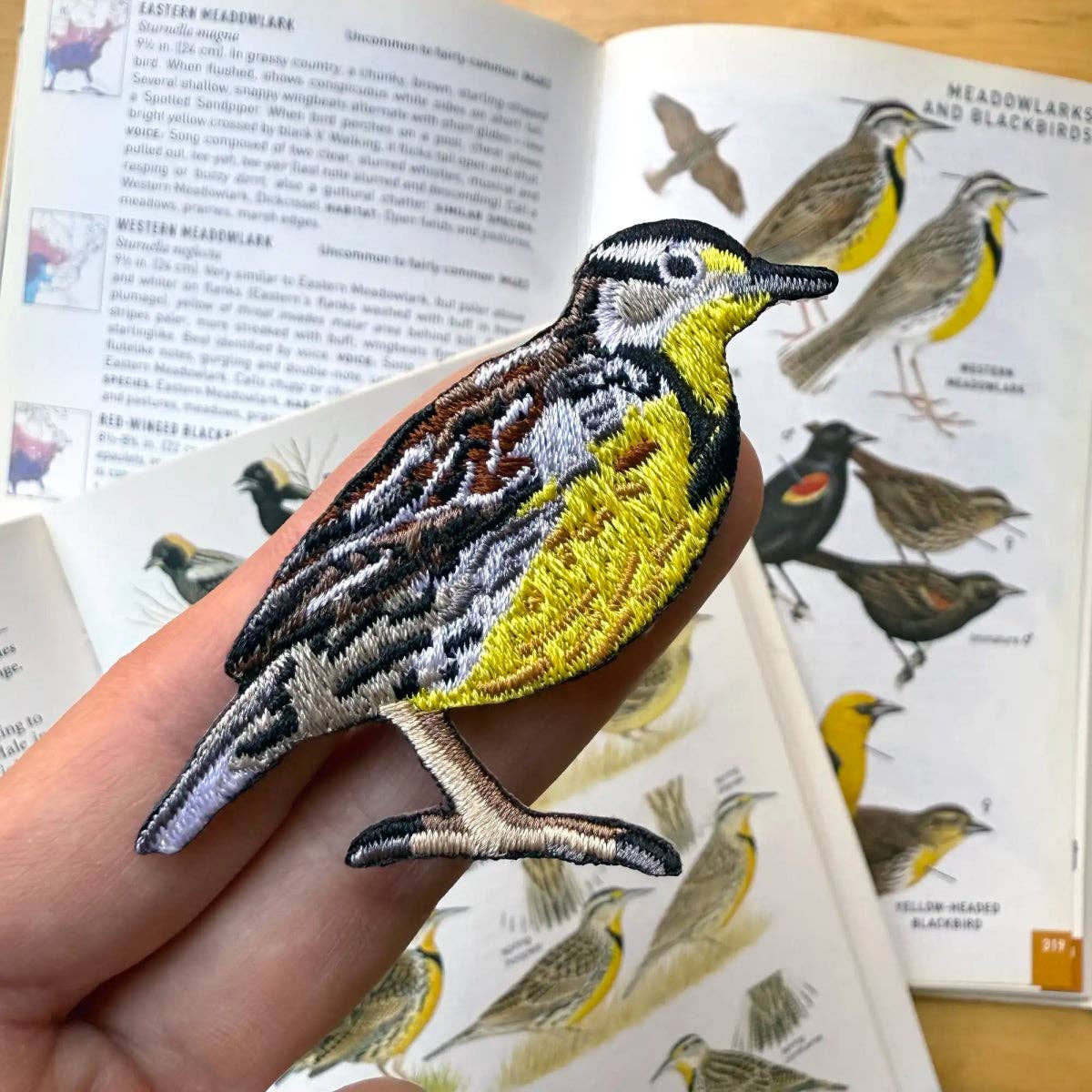 Bird Patch - Western Meadowlark (#75 of collection)