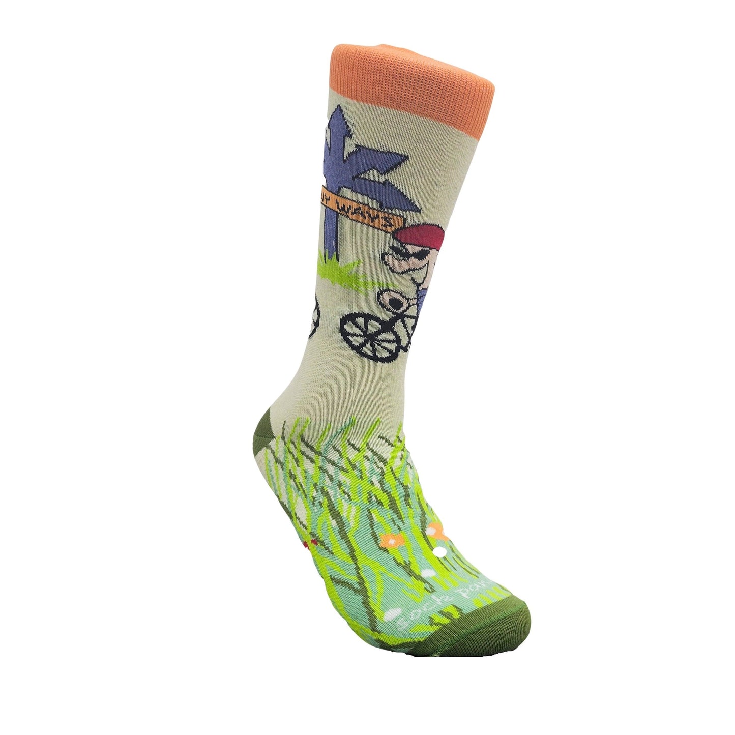 Socks - Adult Medium - Many Ways Bicycle