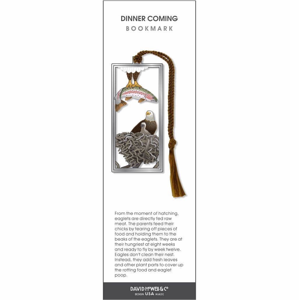 Bookmark - Dinner Coming Metal Bookmark