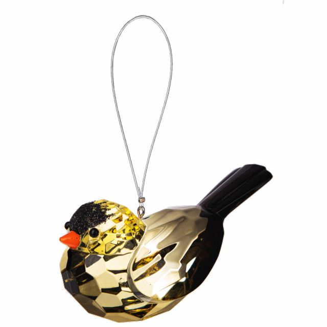 Crystal Expressions Ornament - Goldfinch