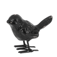 Decor - Rustic Iron Painted Mini Garden Birds (Choose color)