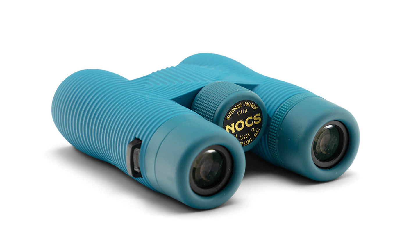 Field Issue 8x32 Waterproof Binoculars in Corsican Blue by Nocs Provisions