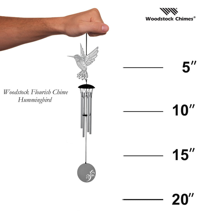 Woodstock Chimes - Flourish Chime - Hummingbird