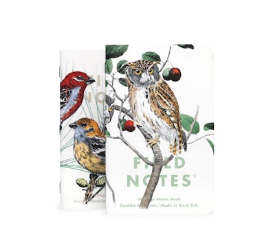 Field Notes - Birds and Trees of North America by Rex Brasher - Pack A (Set of 3 - Ruled)