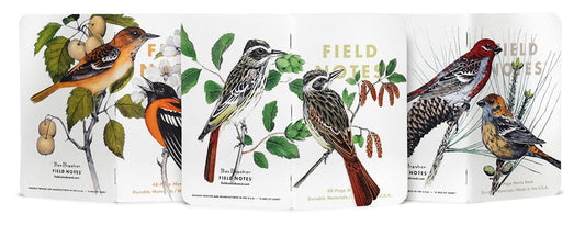 Field Notes - Birds and Trees of North America by Rex Brasher - Pack B (Set of 3 - Ruled)