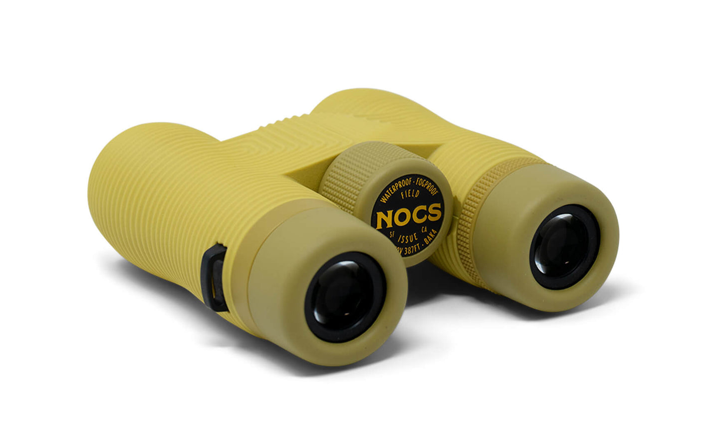 Field Issue 8x32 Waterproof Binoculars in Banana Slug (Yellow) by Nocs Provisions