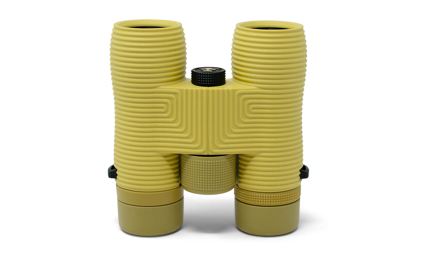Field Issue 8x32 Waterproof Binoculars in Banana Slug (Yellow) by Nocs Provisions