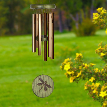 Woodstock Chimes - Habitats Chime - Dragonfly, Green