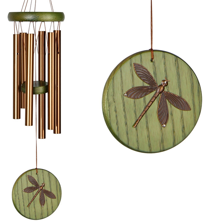 Woodstock Chimes - Habitats Chime - Dragonfly, Green