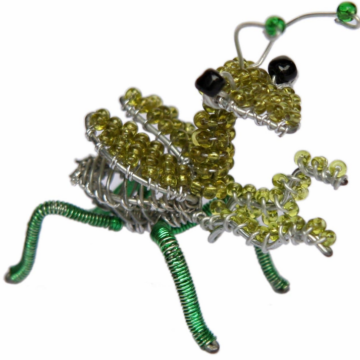 Beaded Art - Mini Praying Mantis