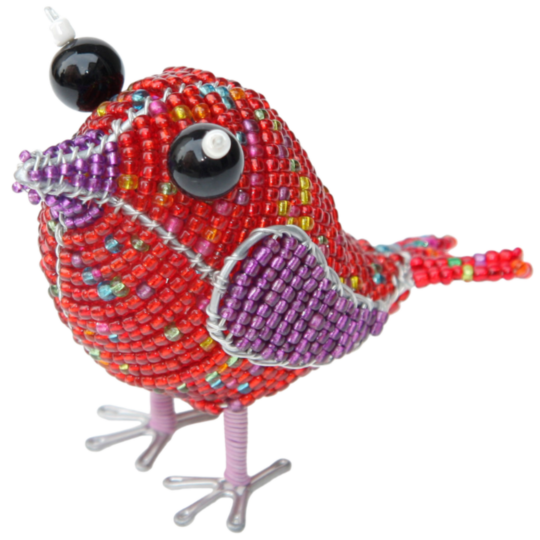 Beaded Art - Bird Snippet (Choose color)