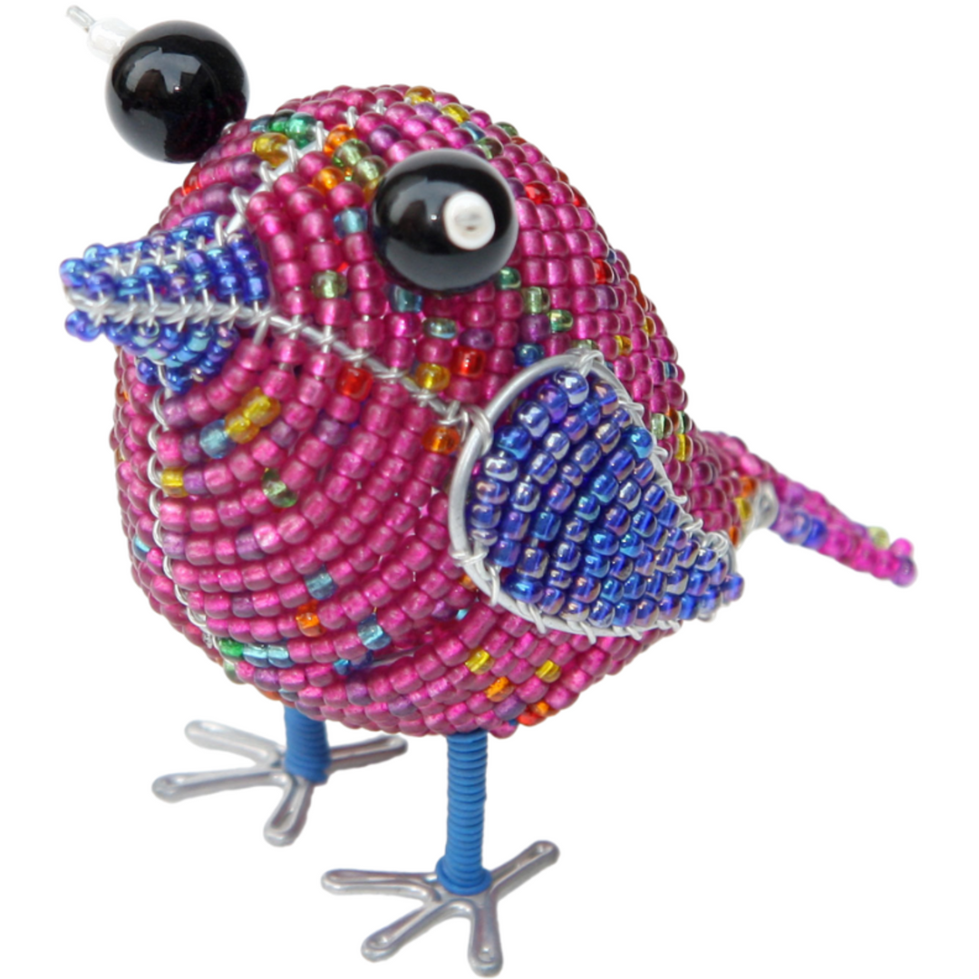 Beaded Art - Bird Snippet (Choose color)