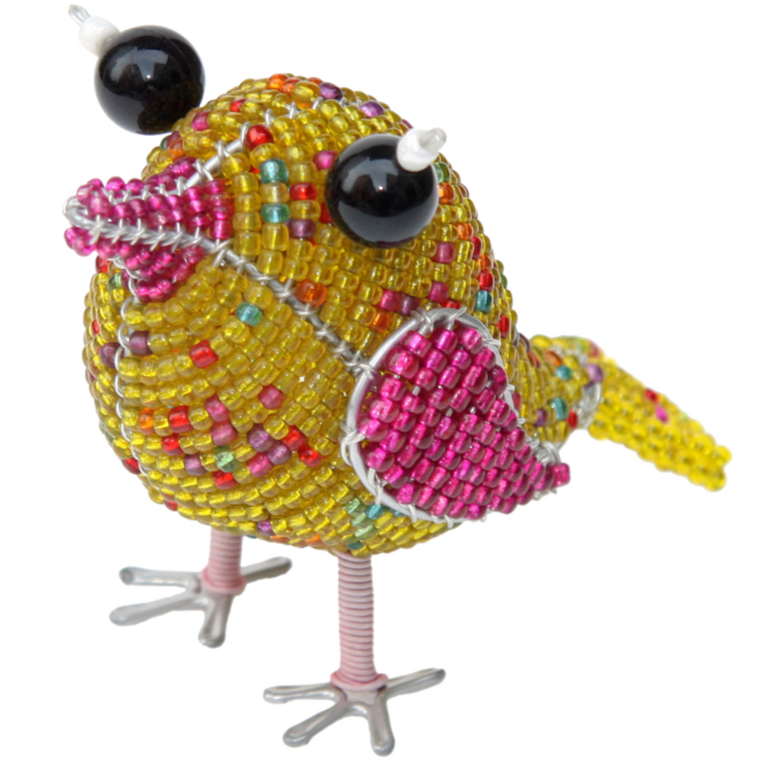 Beaded Art - Bird Snippet (Choose color)