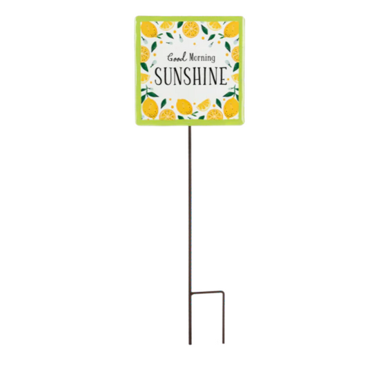 Garden Stake - Good Morning Sunshine Lemons