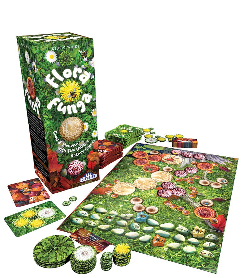 Game - Flora Funga: Two Nature Inspired Strategy Games in One Box