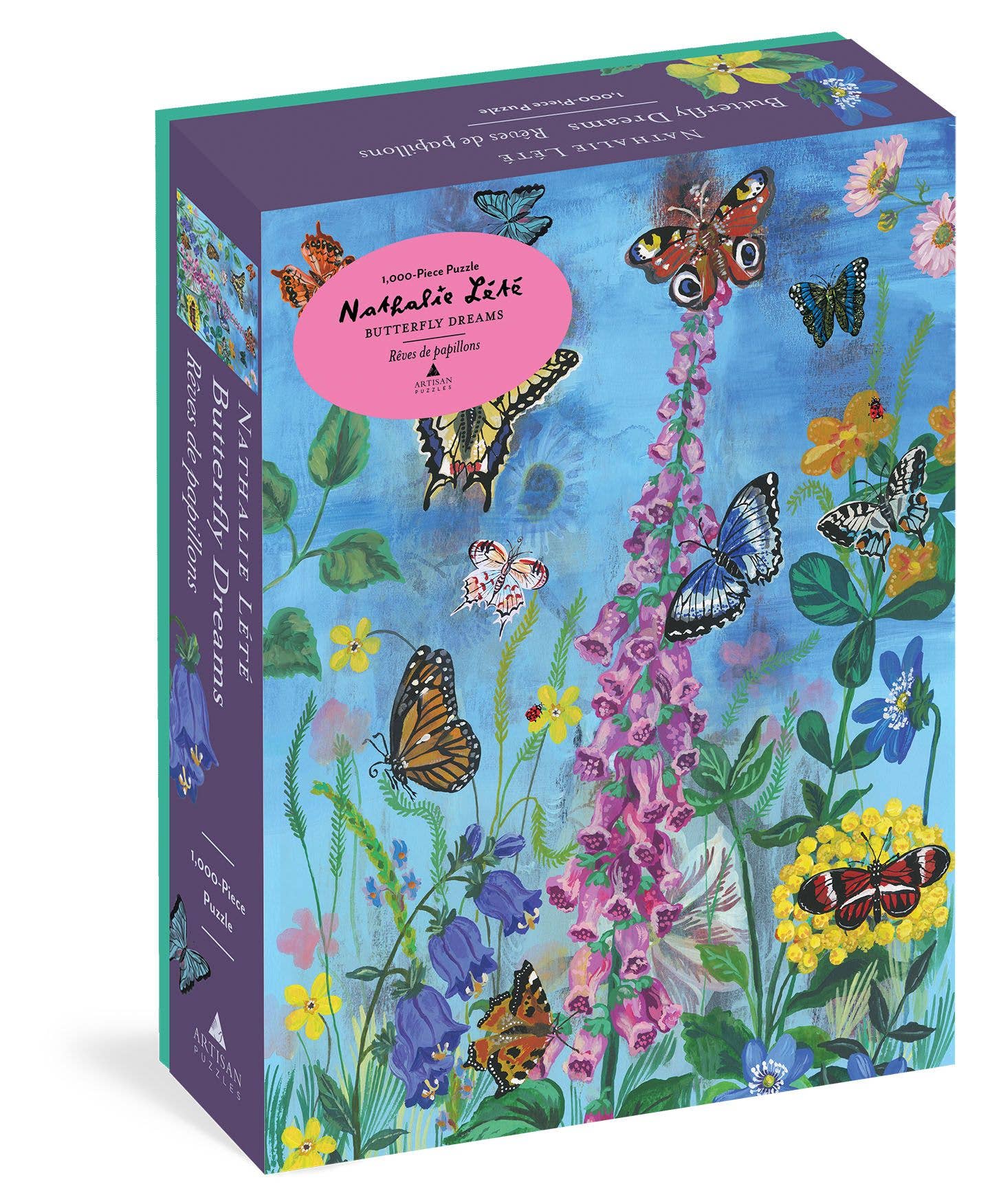 Puzzle - Butterfly Dreams by artist Nathalie Lete (1000 pieces)