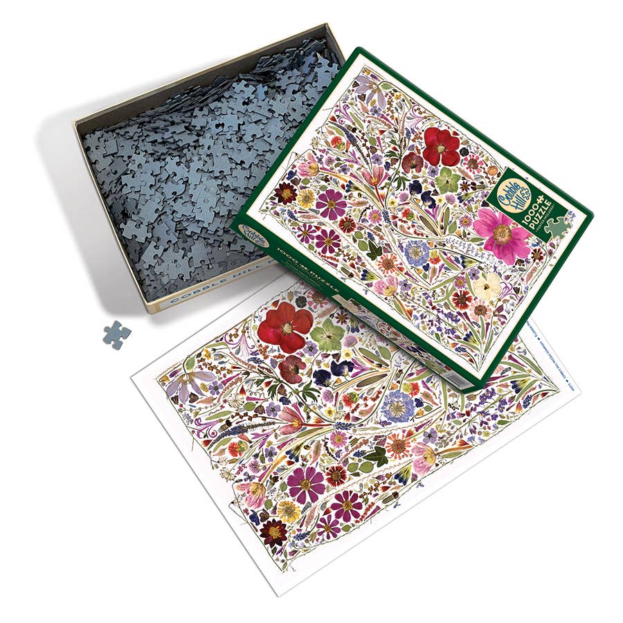Puzzle - Flower Press: Spring (1000-Piece)