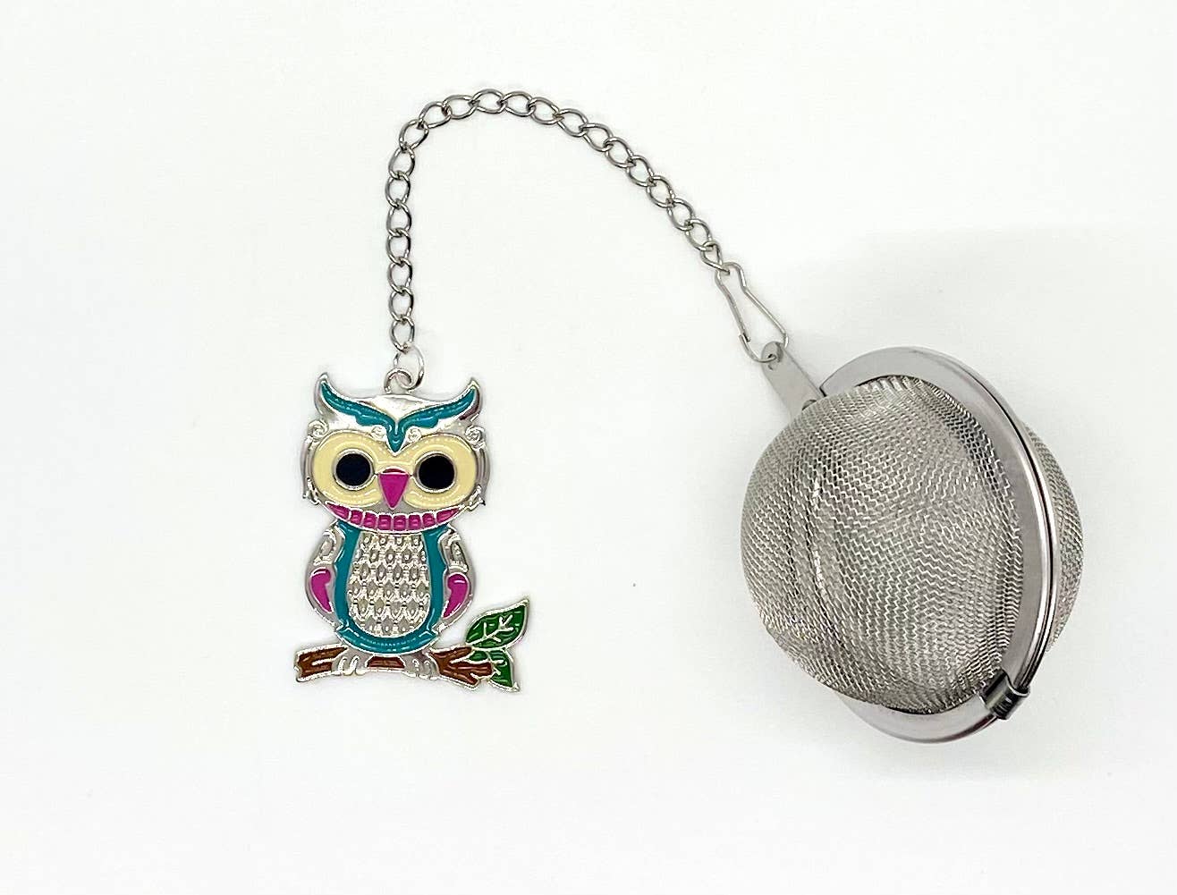 Loose Leaf Tea Infuser Ball - Owl Charm