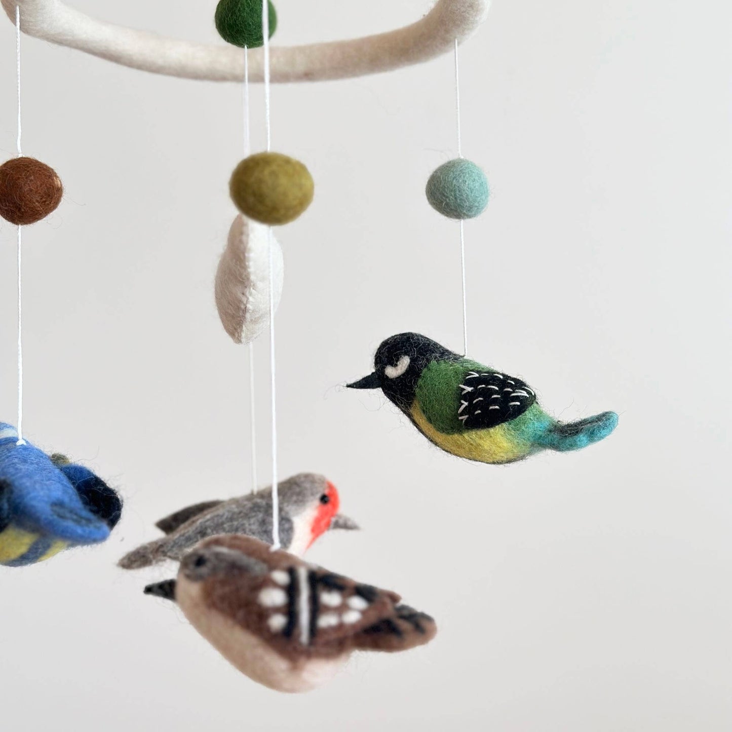 Felted Mobile - Birds