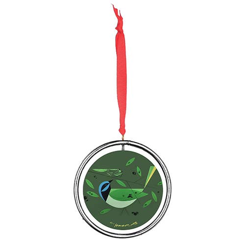 Ornament - Charley Harper “Green Jay” Keepsake – 3” diameter