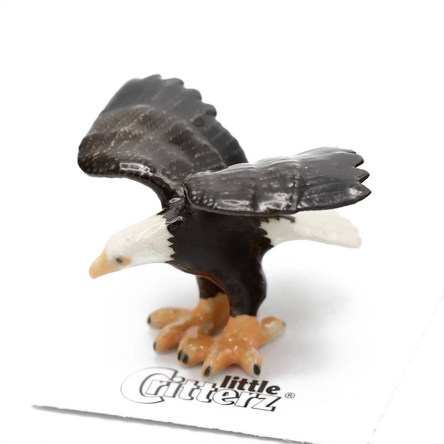 Little Critterz Porcelain Miniature - "Ari" Eagle