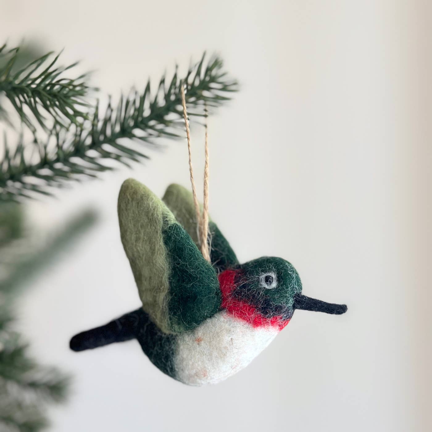 Ornament - Felted Chickadee