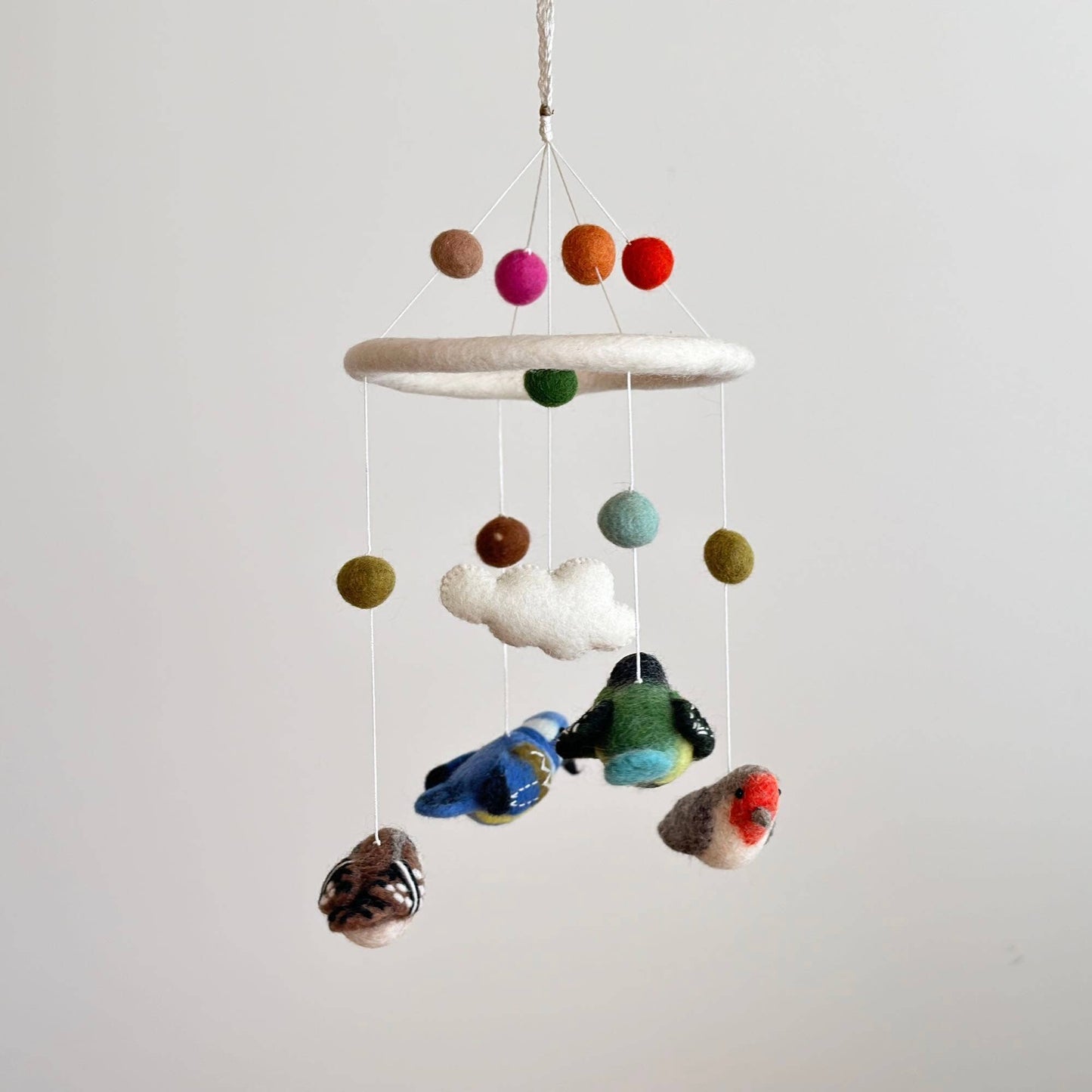 Felted Mobile - Birds