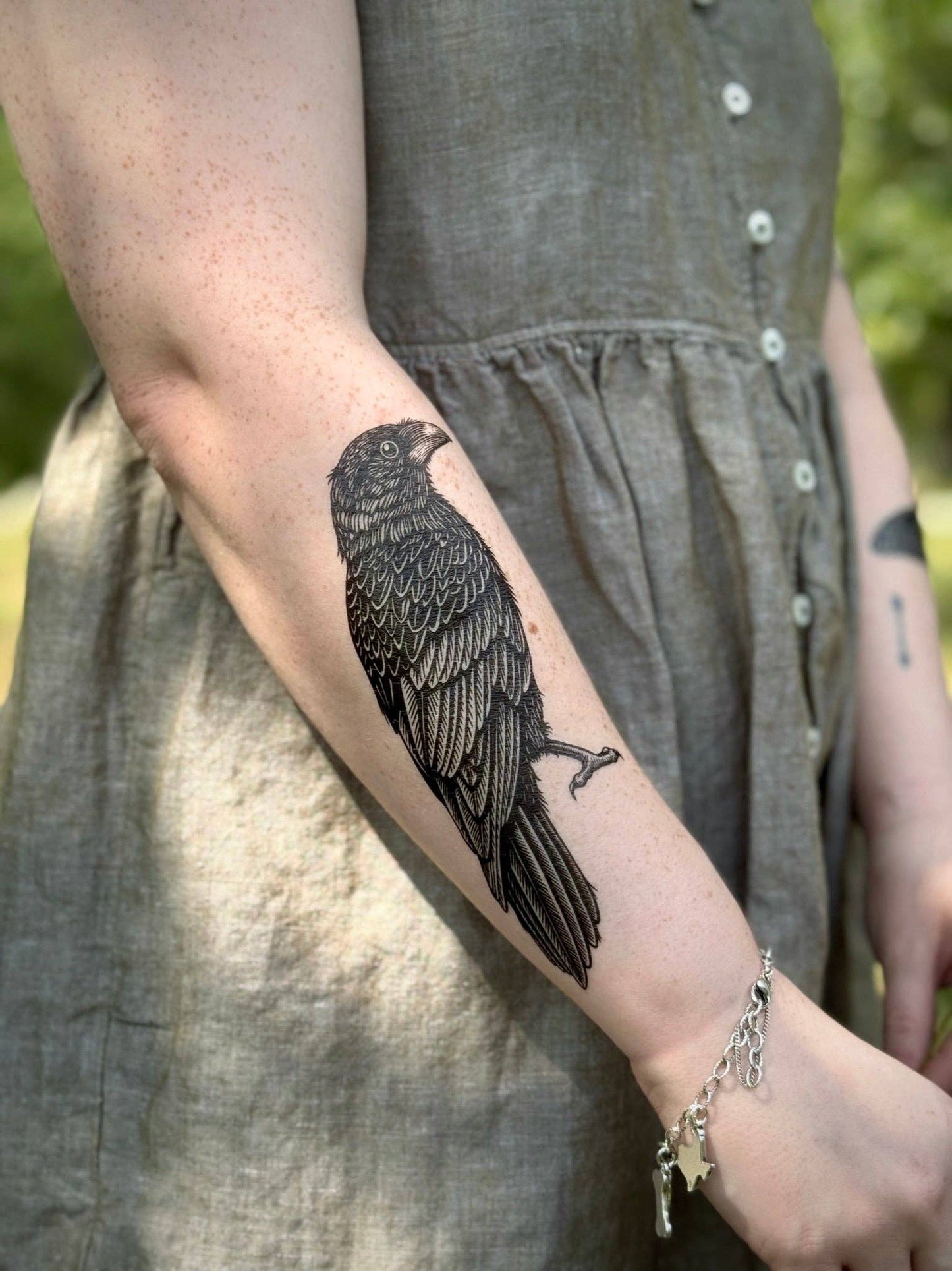 Temporary Tattoo - Raven (1 Pack)