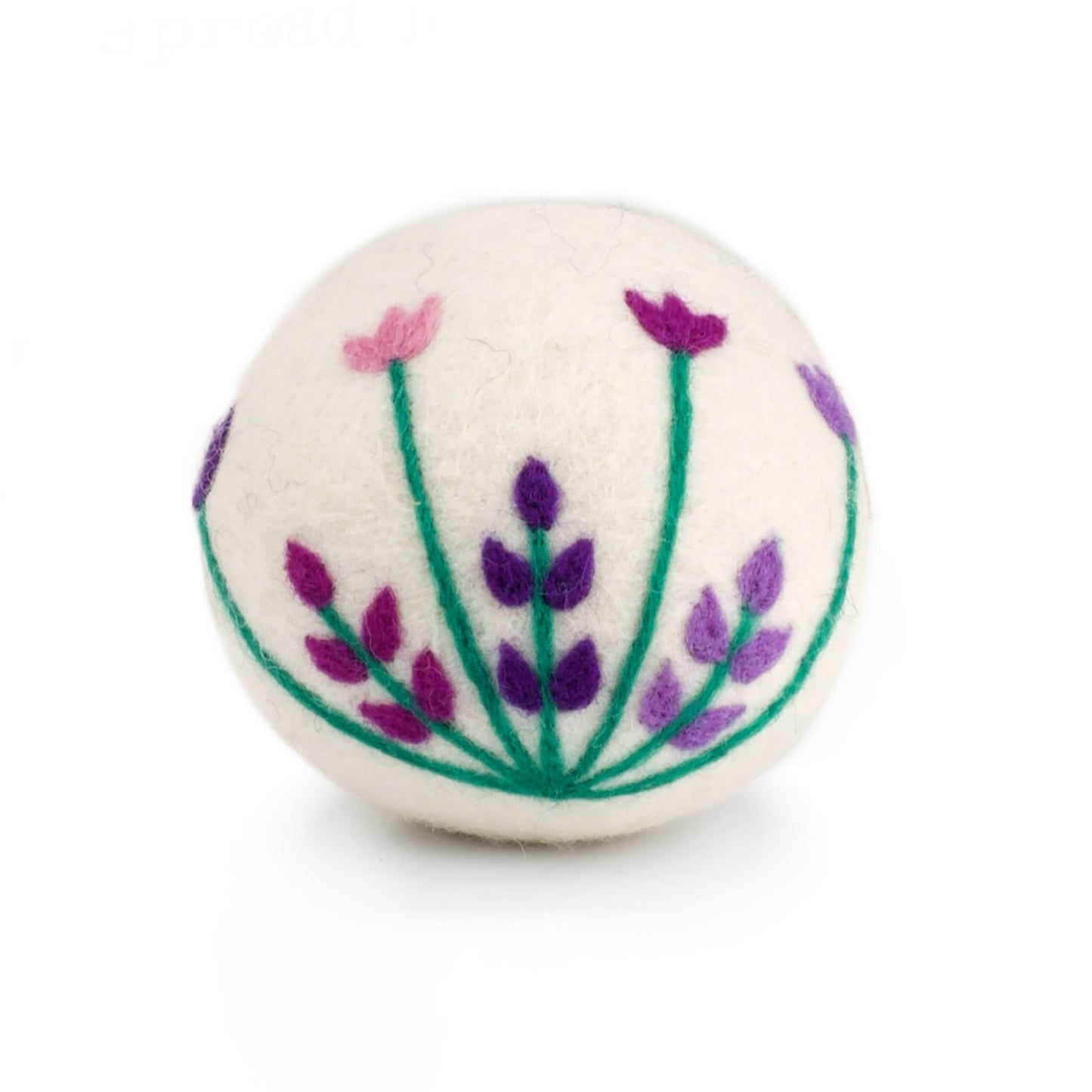 Eco-Laundry - Wool Dryer Ball - Purple Meadow