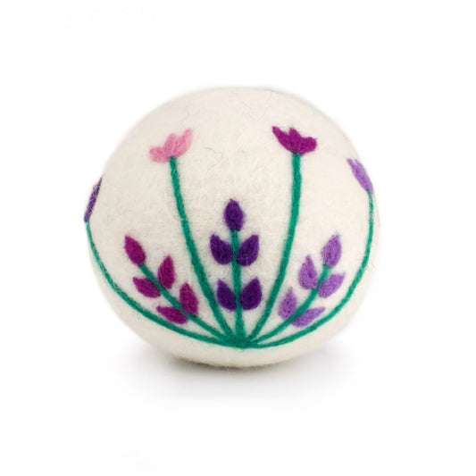 Eco-Laundry - Wool Dryer Ball - Purple Meadow