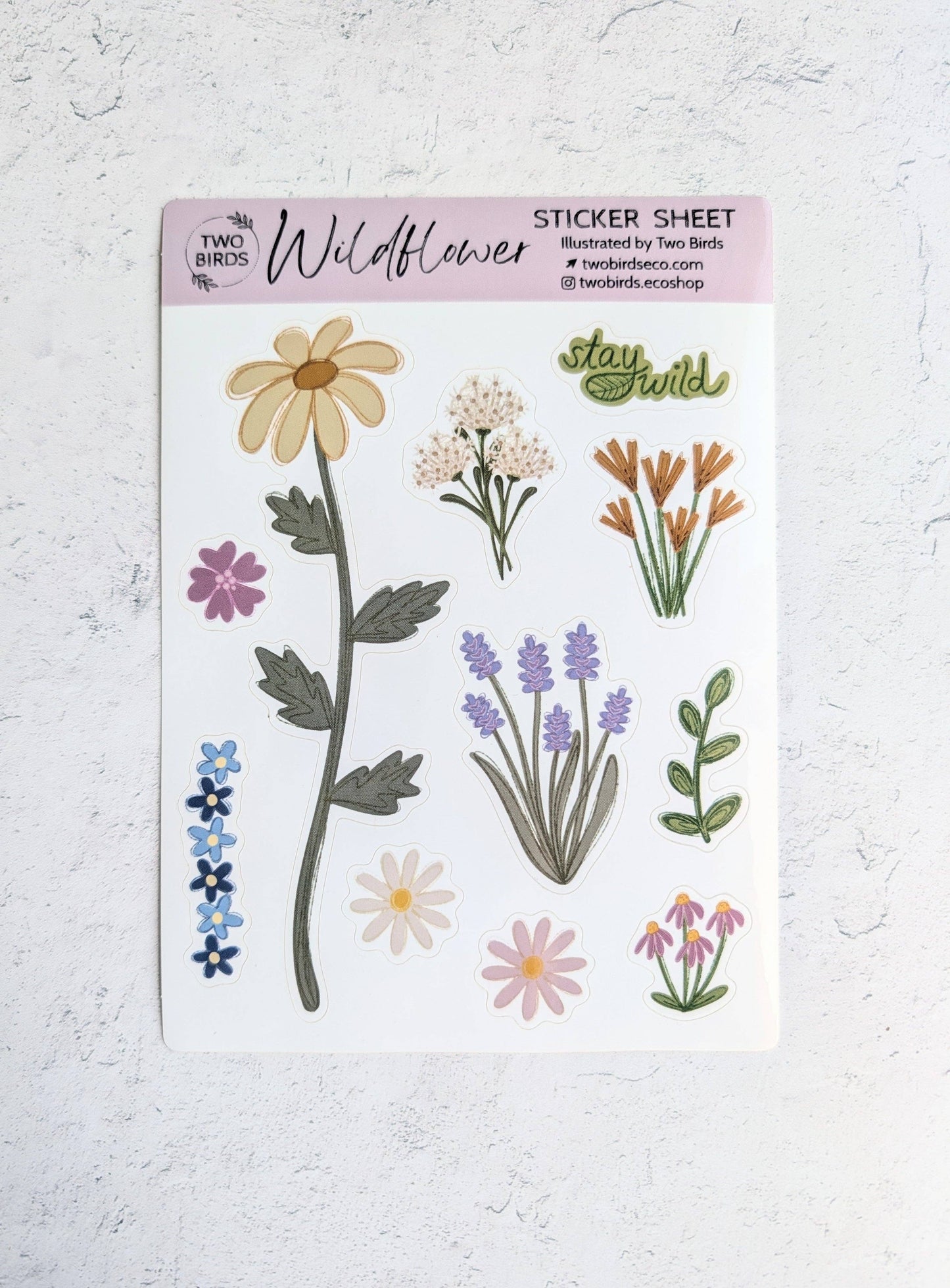 Sticker - Wildflower Sticker Sheet