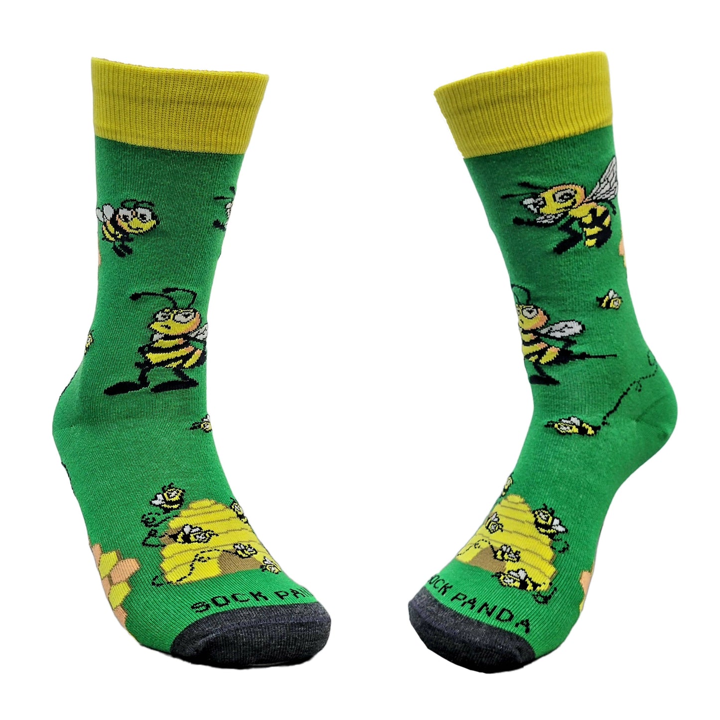 Socks - Adult Small/Tween - Busy Bees