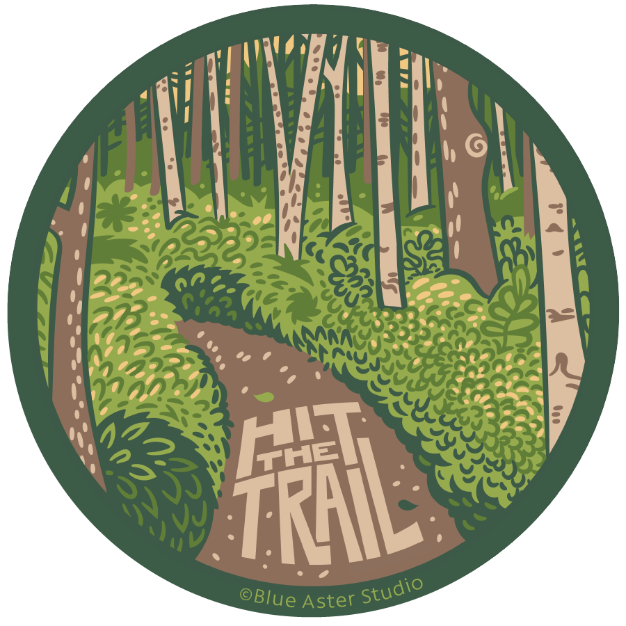 Sticker - Hit the Trail