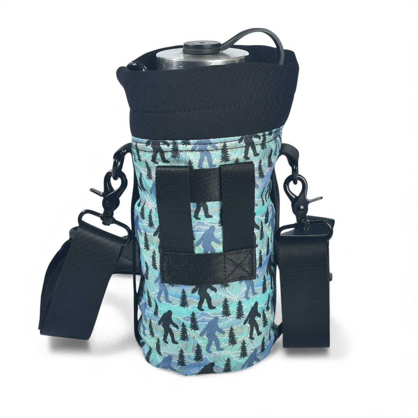 Water Bottle Carrier - Sasquatch Forest
