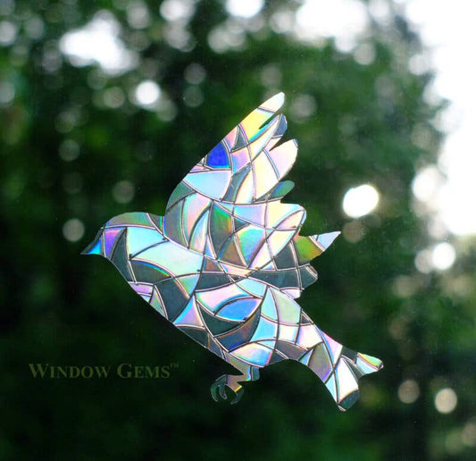 Window Gems - Bird - Window Clings Bird Strike Prevention Decals