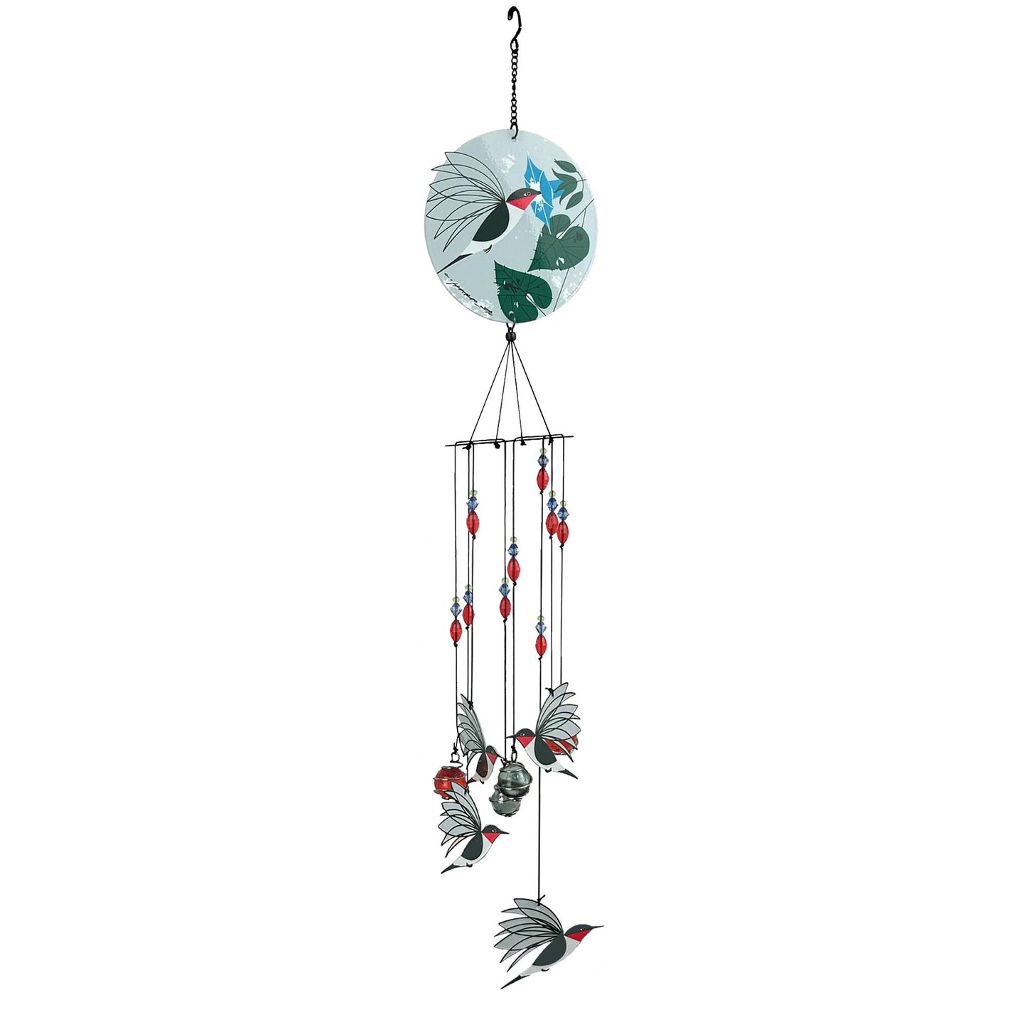Wind Chime - Charley Harper Hummingbird Mobile Wind Chime - 31"