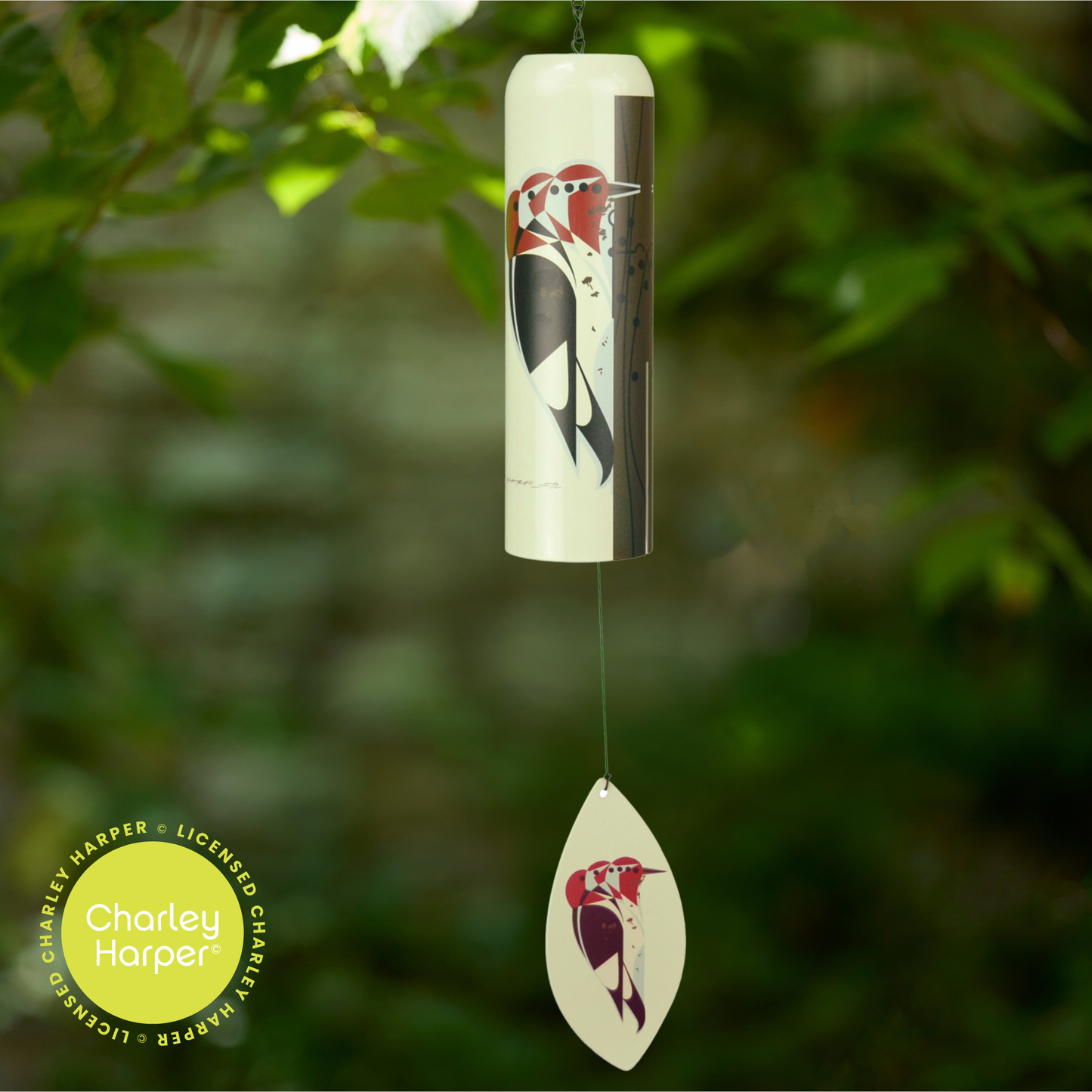 Wind Chime - Charley Harper "Headbanger" Wind Chime Bell - 27"