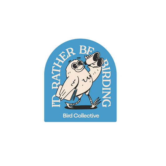 Sticker - I'd Rather Be Birding