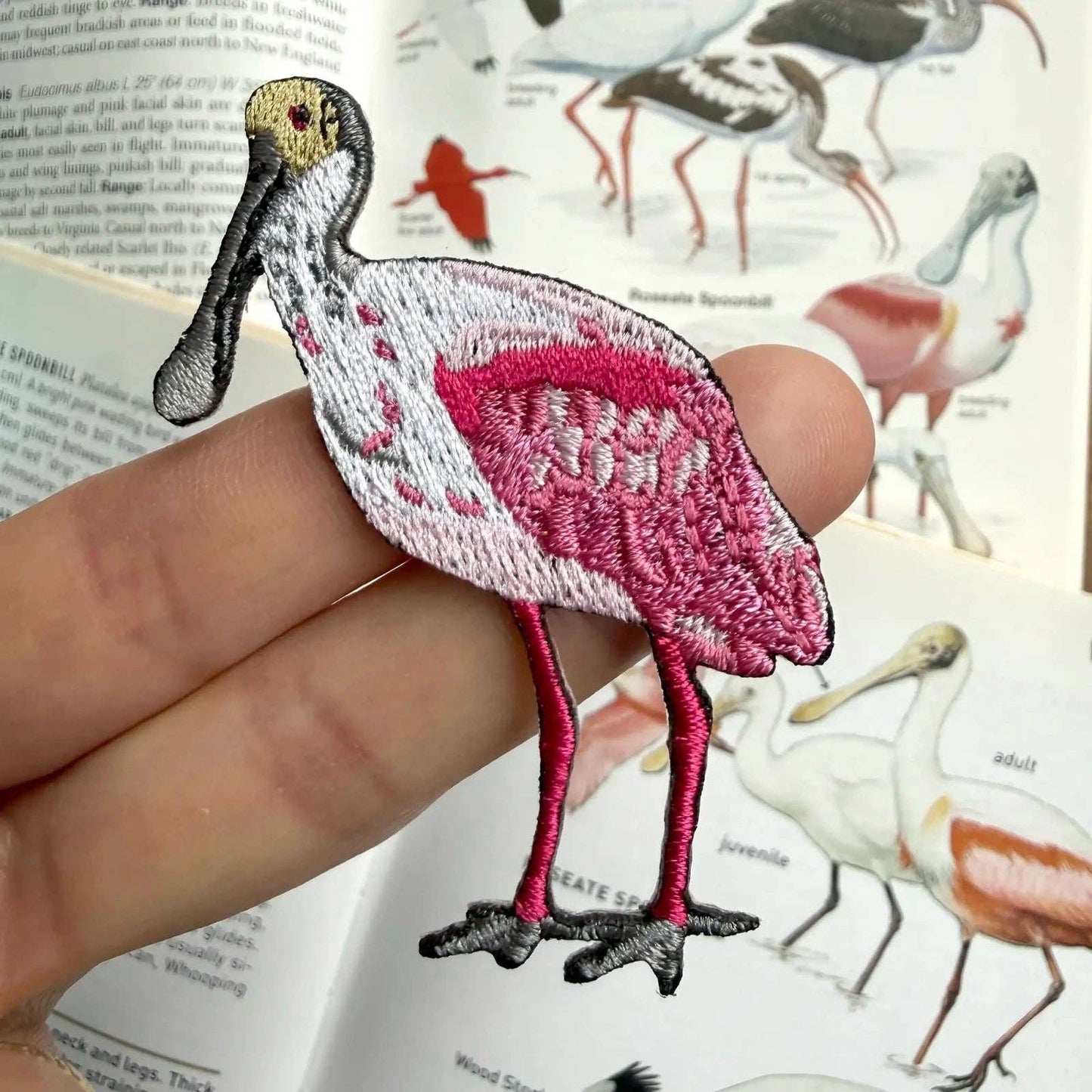 Bird Patch - Roseate Spoonbill (#83 of collection)