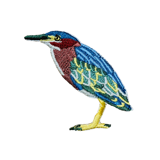 Bird Patch - Green Heron (#22 of collection)