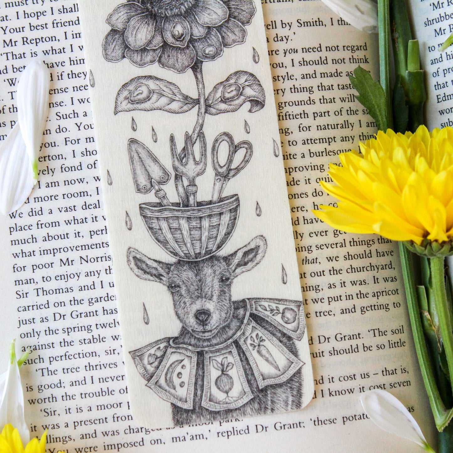 Bookmark - Mackenzie Myrick - Henrietta the Horticulturist | Goat