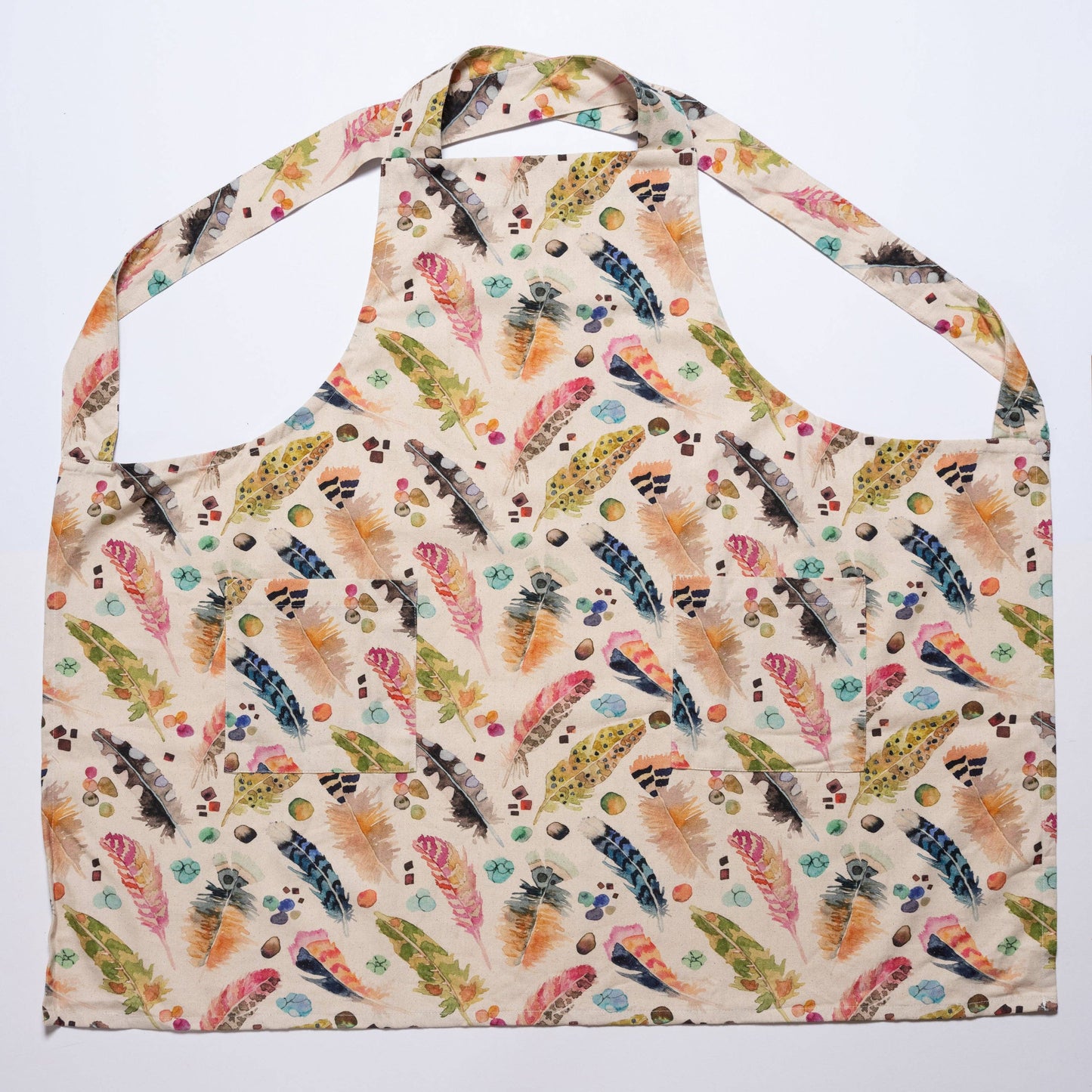 Apron- Smock Style - Feathers