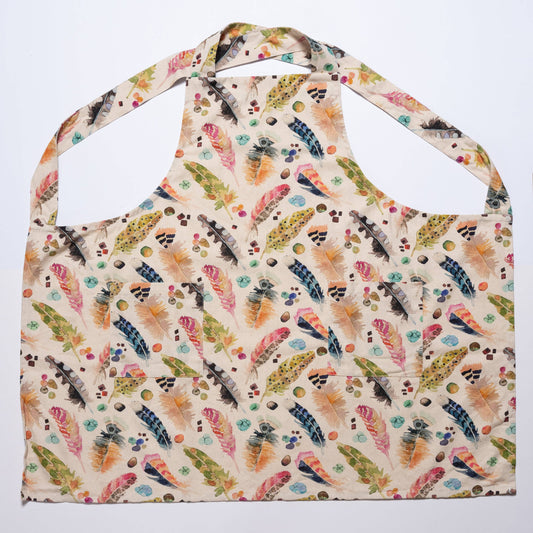 Apron- Smock Style - Feathers