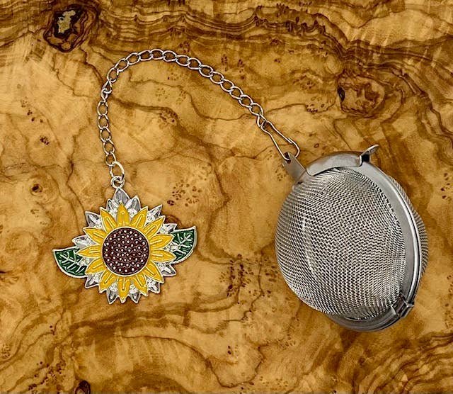 Loose Leaf Tea Infuser Ball - Sunflower Charm