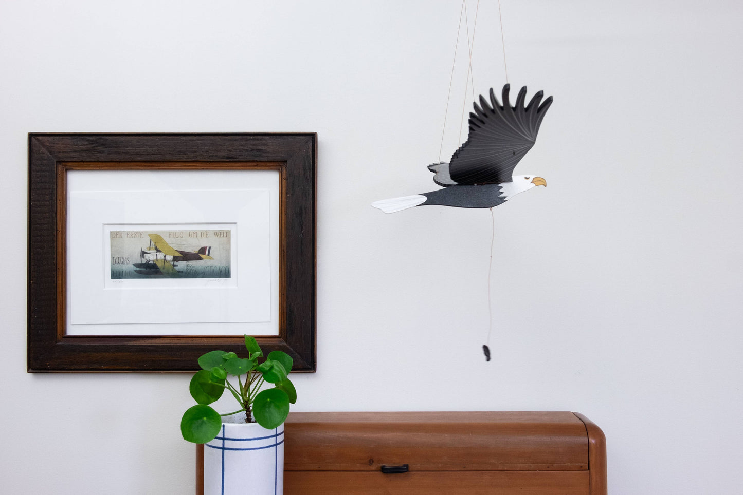 Flying Bird Mobile - American Bald Eagle